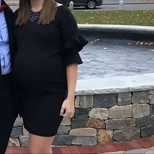 Black Maternity Dress